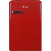Amica - KS 15610 R - Réfrigérateur - Design rétro - chili red