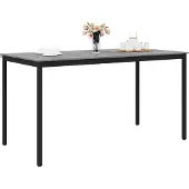 Syfax Table de bar debout Bois d'ingénierie