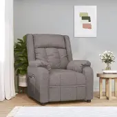 Prolenta Maison Exclusive - Fauteuil relax électrique Taupe Tissu