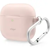 Elago Étui suspendu en silicone pour AirPods 4 Rose sable