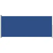 Syfax Auvent latéral rétractable de patio 180x500 cm Bleu