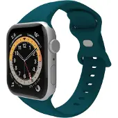 Celly WBANDSIL44GN (Silicone), Sangles de montre, Vert