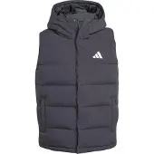 Adidas Gilet de sport 'City Tech' noir / blanc