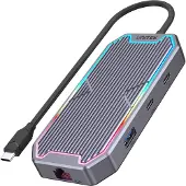 UNITEK D1029a Docking Station Argenté