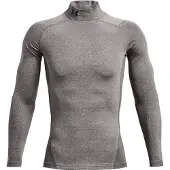 Under Armour Coldgear Armour Comp Mock Long Sleeve T-shirt Gris XS / Regular Homme