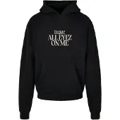 Mister Tee X Artist Sweat-shirt 'All Eyez On Me' beige / noir
