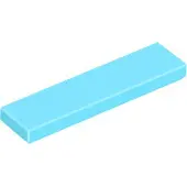 LEGO 250 pièces , pièce c. 2431, cyan moyen (cyan moyen).