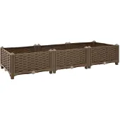 Syfax Lit surélevé 120x40x23 cm Polypropylène