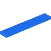 LEGO 100 pièces , pièce c. 6636 en bleu