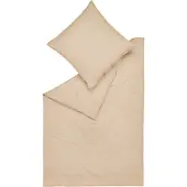 Esprit Garniture de lit en flanelle Cuno sable Taille 135x200