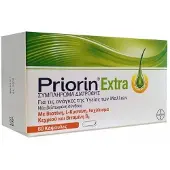 Bayer Priorin EXTRA Complément capillaire 60 gélules