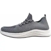 Post Xchange : Chaussures pour hommes, mocassins, chaussures de sport à lacets, couleur grise, style décontracté