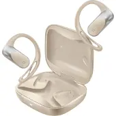 Swissten , écouteurs de sport à conduction d'air, Bluetooth, IP54, conception ouverte, beige
