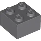 LEGO 3003 Bleu-gris foncé 250 pièces