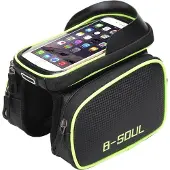 B-soul Tube 1.0 frame bag green pack 1 pc