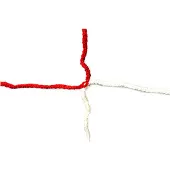 Lynx Sport Football From 7,32x2,44x0,8x2m Goal Net Blanc