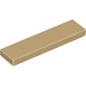 LEGO 100 pièces , pièce c. 2431 en beige foncé