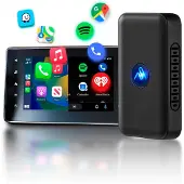 AutoSky Wireless Adapter CarPlay Android Auto Dual USB Plug & Play Modul