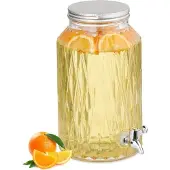 Northio Distributeur de boissons 5 litres à motif carré