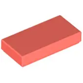 LEGO 1x2 carreaux 3069 - 100 pièces Coral