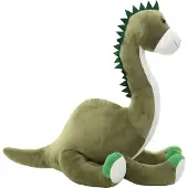 Syfax dinosaure brontosaure en peluche Vert