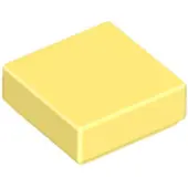 LEGO 1x1 carreaux 3070 - 100 pièces jaune clair