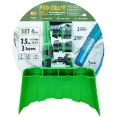 Procraft Tuyau d'arrosage bleu PR-3KGH1315F