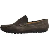 Lumberjack Chaussures de ville pour hommes, modèle "Slipper", couleur gris, style décontracté