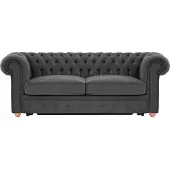Wintech Chesterfield Max Borneo – Canapé trois places convertible avec sommier-Velluto 19-aveo