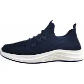 Post Xchange : Chaussures pour hommes, mocassins, chaussures de sport à lacets, bleu, chaussures de loisirs