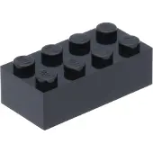 LEGO 250 pièces , pièce c. 3001 en noir