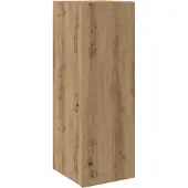Syfax Meuble TV chêne artisanal 30,5x30x90 cm bois d'ingénierie