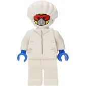 LEGO Figurine : Technicien de laboratoire en combinaison de protection