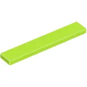 LEGO 1x6 carreaux 6636 - 100 pièces Lime