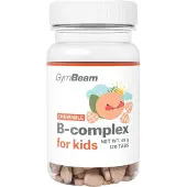 GymBeam - Complexe B pour enfants à croquer 120 comprimés Abricot