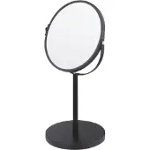 Uniq Miroir de courtoisie avec grossissement 5X - Noir