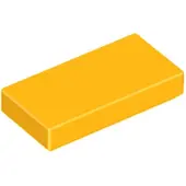 LEGO 1x2 carreaux 3069 - 50 pièces orange clair