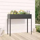 Prolenta Maison Exclusive - Jardinière Anthracite 100,5x40,5x90 cm Acier galvanisé