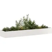 Prolenta Maison Exclusive - Bac à plantes 360x80x40 cm en acier inoxydable