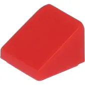 LEGO : 100x briques inclinées/slope en rouge