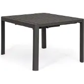 Bolzano Table de jardin extensible Kastello 149x97/149cm anthracite