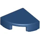 LEGO 1x1 carreaux coin rond 25269 - 250 pièces bleu foncé