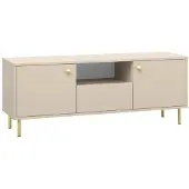 Sonstiges Armoire RTV TV-Lowboard Mediaschrank Wohnzimmer Standschrank Beige 137cm