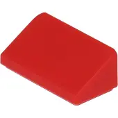 LEGO : 50x Schrägstein / Pente 1x2 30°, Rot