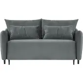 Wintech Dwuosobowa sofa rozkładana Zoya-Velluto 19-black