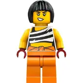LEGO City : Figurine "Femme en haut à rayures