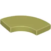 LEGO 2x2 carreaux coin rond 27925 - 50 pièces vert olive