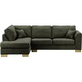 Wintech Canapé d'angle gauche Avos avec fonction lit-Vitolini 097-1714-wax black