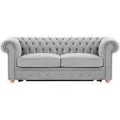 Wintech Chesterfield Max Borneo – Canapé trois places convertible avec sommier-Velluto 15-aveo