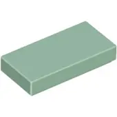 LEGO 1x2 carreaux 3069 - 250 pièces vert sable